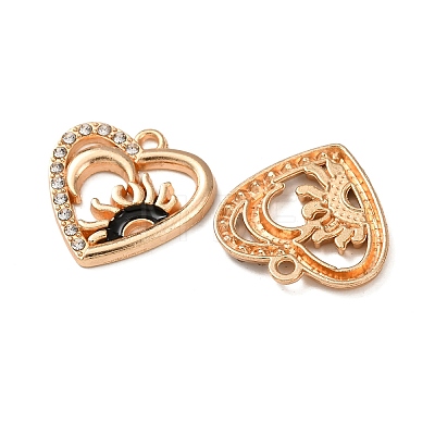 Alloy Enamel Pendants FIND-K030-17A-G-1