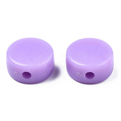 Opaque Acrylic Beads X-SACR-N014-002-1