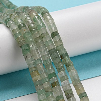 Natural Green Aventurine Beads Strands G-C084-D07-01-1