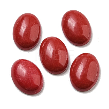 Synthetic Coral Cabochons G-C115-01A-01-1