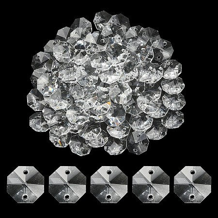 Transparent K9 Glass Connector Charms LS-GLAA-YW0001-100-1