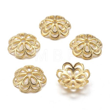 Alloy Fancy Bead Caps X-PALLOY-00791-G-RS-1