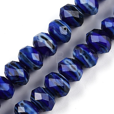 Handmade Lampwork Beads Strands LAMP-T007-13H-1