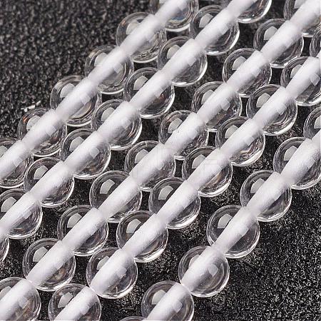 Natural Quartz Crystal Beads Strands G-G680-52-1