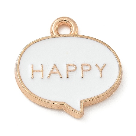 Alloy Enamel Charms ENAM-A008-02KCG-01-1