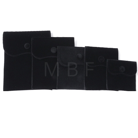 Velvet Jewelry Pouches WG29129-11-1