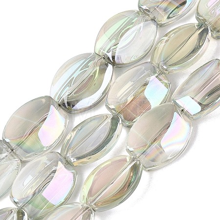 Electroplate Glass Beads Strands EGLA-Q134-02A-B05-1