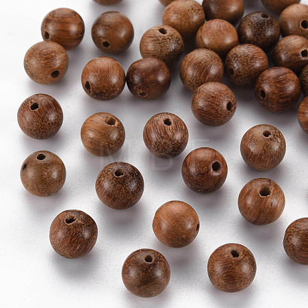 Natural Wood Beads X-WOOD-S659-07-LF-1