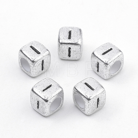Plated Acrylic Beads PB43C9308-I-1