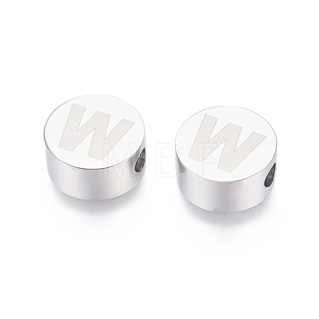 Tarnish Resistant 304 Stainless Steel Beads STAS-I126-02P-W-1