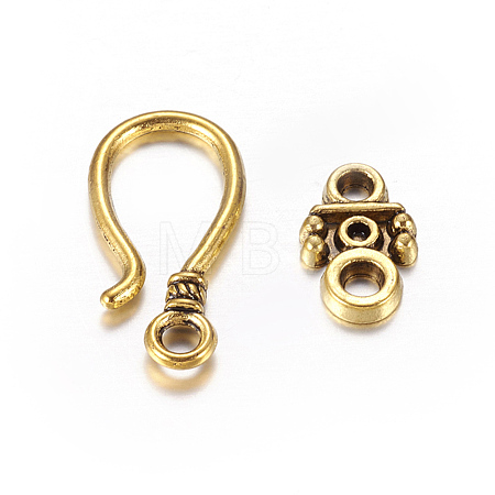Alloy Hook Clasps LS-PALLOY-2781-AG-LF-1