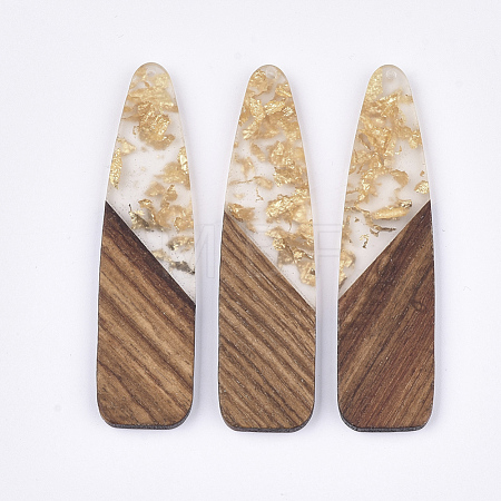 Resin & Wood Big Pendants X-RESI-S358-98F-1
