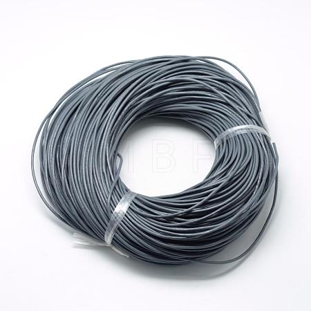 Spray Painted Cowhide Leather Cords WL-R001-1.5mm-06-1