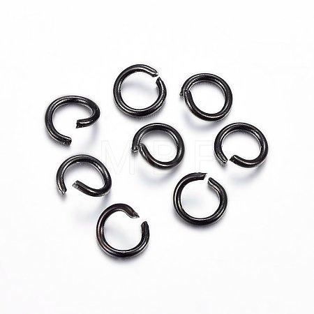 Ion Plating(IP) 304 Stainless Steel Open Jump Rings STAS-H467-03A-4mm-1