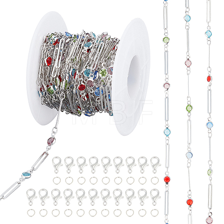 DIY Chain Necklace Bracelet Making Kit DIY-BC0012-34-1