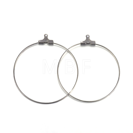Tarnish Resistant 304 Stainless Steel Pendants STAS-F191-09P-D-1