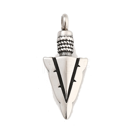 304 Stainless Steel Pendants STAS-A112-12AS-1