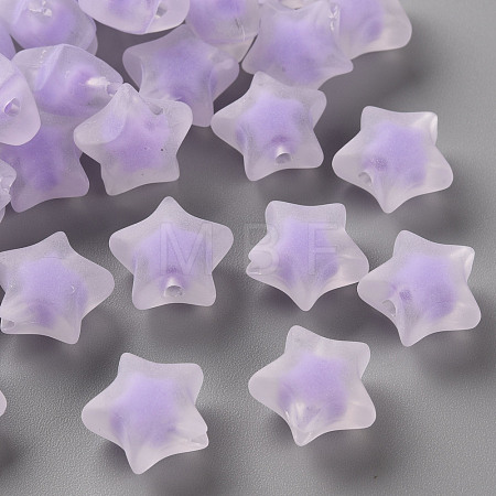 Transparent Acrylic Beads TACR-S152-02C-SS2114-1