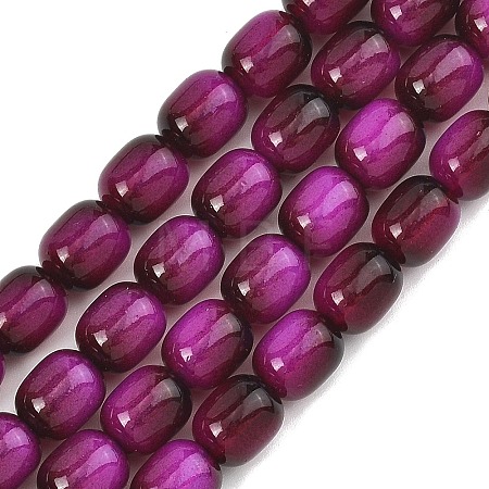 Imitation Tiger Eye Glass Beads Strands LS-GLAA-H040-02D-1