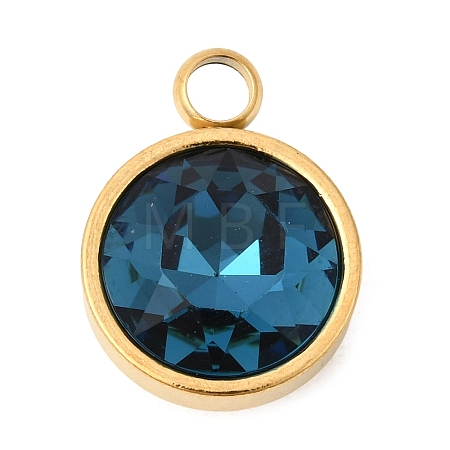 Birthstone Theme September 304 Stainless Steel Pendants STAS-K239-01G-A09-1