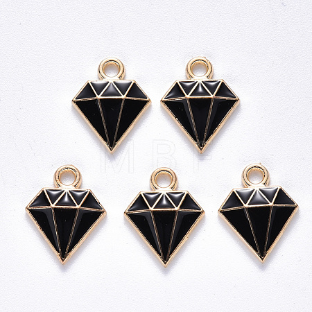 Alloy Enamel Charms X-ENAM-N054-027B-1