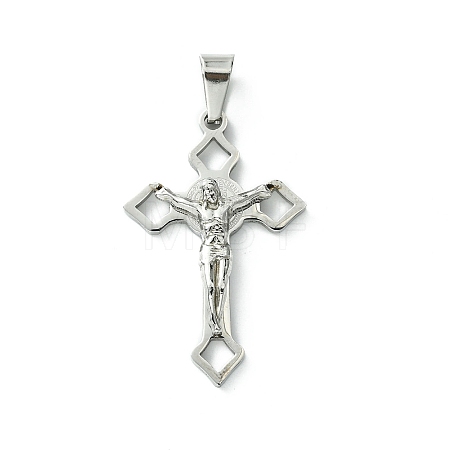 Non-Tarnish 304 Stainless Steel Pendants STAS-D087-02P-01-1