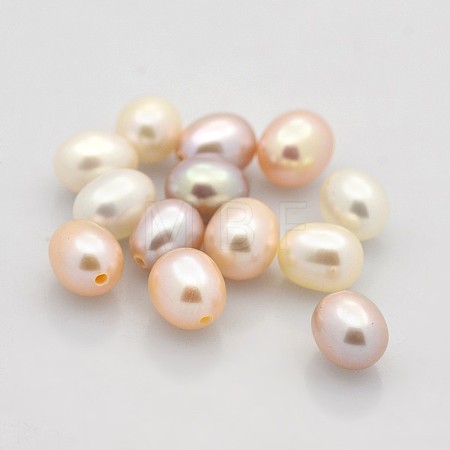 Natural Cultured Freshwater Pearl Beads PEAR-M001-M-1