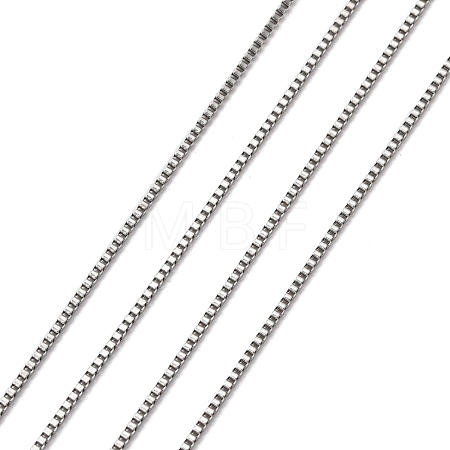 Tarnish Resistant 304 Stainless Steel Venice Chains CHS-K001-33B-1