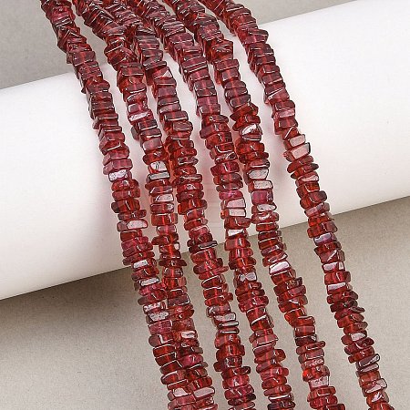 Natural Red Garnet Beads Strands G-Z152-F03-03-1
