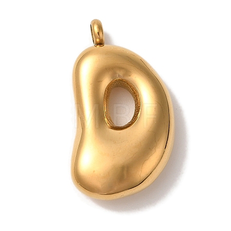 Ion Plating(IP) 304 Stainless Steel Pendants STAS-M017-08G-04-1