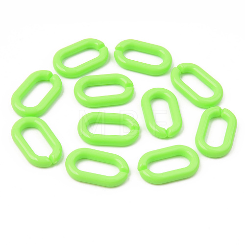 Opaque Acrylic Linking Rings OACR-S038-004B-B06-1