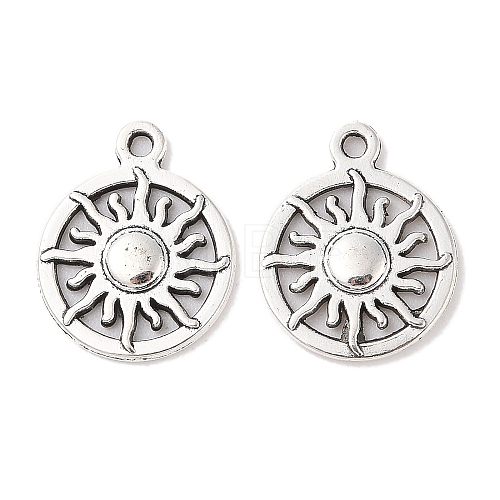 Tibetan Style Alloy Pendants TIBEP-R304-062AS-LF-1