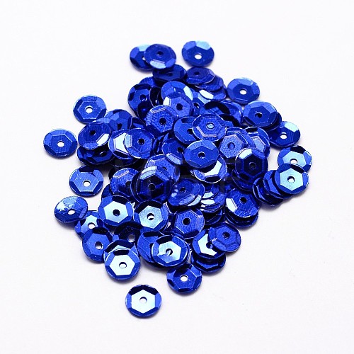 Plastic Paillette Beads PVC-A001-10mm-06-1