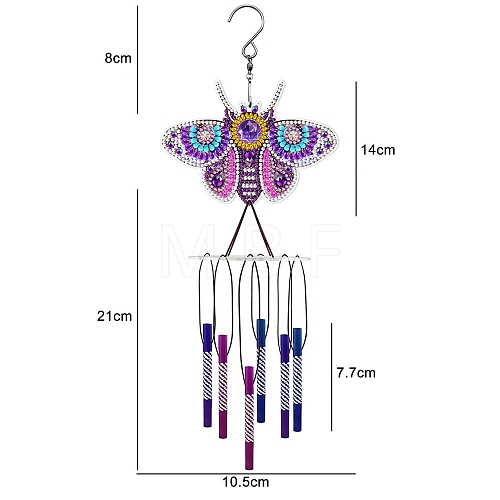 DIY Wind Chime Diamond Painting Kit PW-WG16014-04-1