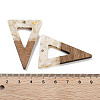 Walnut Wood Pendants FIND-Z050-03M-3