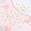 200Pcs 304 Stainless Steel Round Rings STAS-BBC0010-21B-4