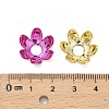 UV Plated ABS Bead Caps OACR-D316-04A-3