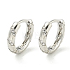 Brass Hoop Earrings EJEW-C112-01P-1