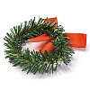 Christmas Theme Iron Napkin Rings AJEW-G062-01B-3