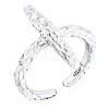 925 Sterling Silver Cross Open Cuff Ring for Women JR877A-1