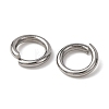 Tarnish Resistant 304 Stainless Steel Open Jump Rings STAS-E067-08-7mm-3