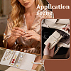 2Pcs PU Leather Jewelry Rolls for Rings Earrings Necklaces AJEW-FG0005-98B-5