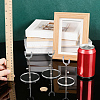 3 Bags 3 Styles Adjustable Height Plastic Doll Display Stands ODIS-FG0002-31-3