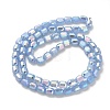 Imitation Jade Glass Beads Strands EGLA-D030-05B-2