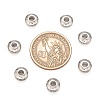 Brass Micro Pave Cubic Zirconia Beads LS-ZIRC-F001-121P-5