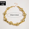 Alloy & CCB Plastic Beaded Necklaces FS-WG4655B-06-2