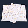 50Pcs Greaseproof Wrapping Paper PW-WG0C835-06-1