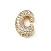 Brass Micro Pave Cubic Zirconia Pendants KK-A300-02G-C-1