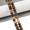 Natural Yellow Tiger Eye Beads Strands G-H238-6mm-5