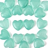 20Pcs Transparent Spray Painted Glass Beads GLAA-YW0004-79H-1